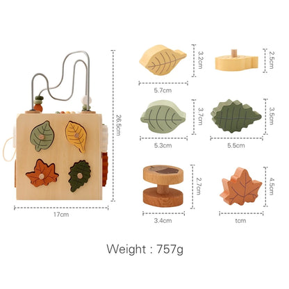 Five-in-one Wooden Multifunctional Educational Toy